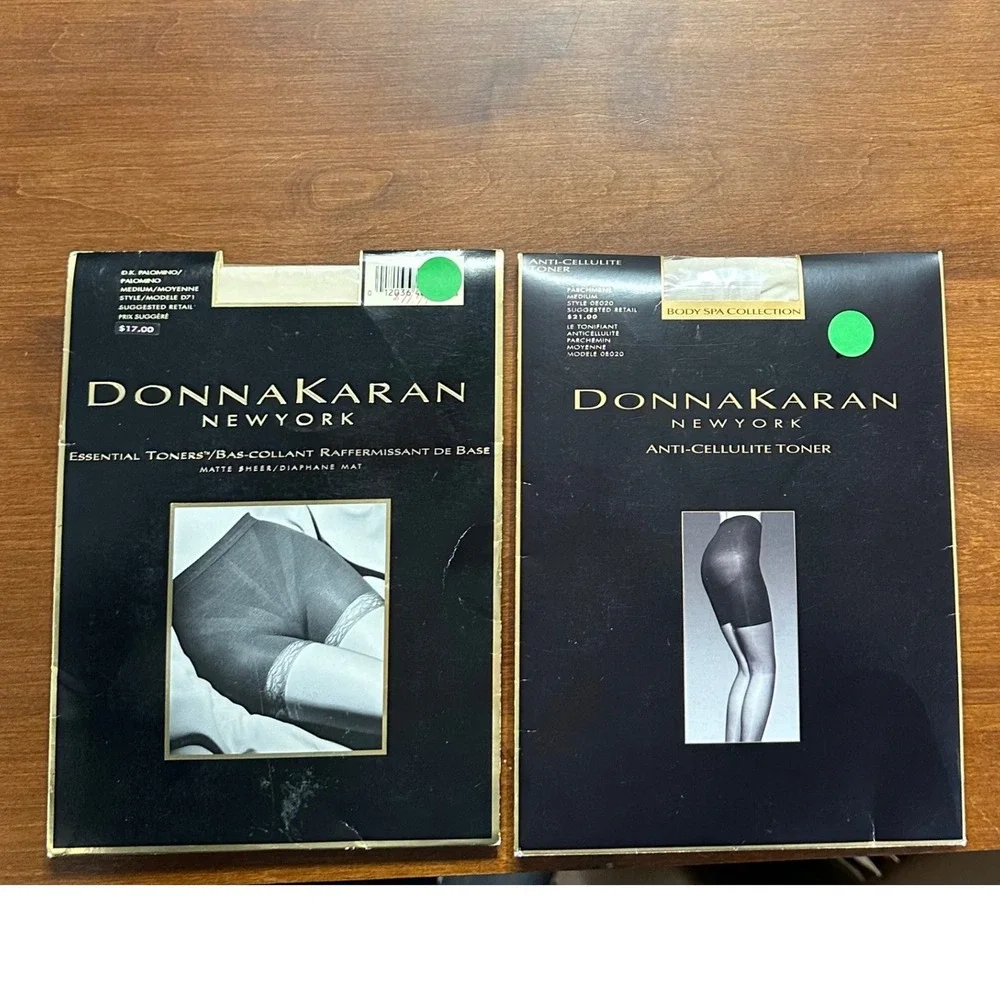 Vintage Pantyhose Lot Donna Karan Liz Claiborne‎ Shapely NOS Hosiery